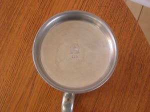 Curiosa - Hand gehamerde Engelse tinnen bierkruik - London Pride Pewter kopen? Bied vanaf 1!
