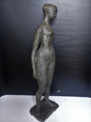 Brons (Onbekend) - staand naakt kopen? Bied vanaf 200!