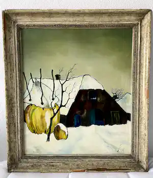 Toon Tieland - Boerderij in de winter verkauft für € 2500!