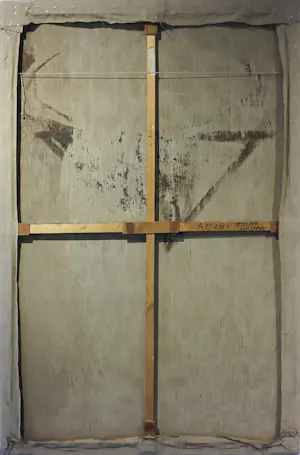 Pim Voorneman - Gemengde techniek op doek, Zonder titel (Zeer groot) kopen? Bied vanaf 100!