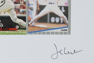 Jan Henderikse - Collage van honkbalkaarten, Topps kopen? Bied vanaf 120!