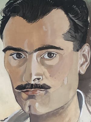 Niet of onleesbaar gesigneerd - Portret van een jonge man kopen? Bied vanaf 1!