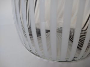 Venini - zwart/wit Tessuto/Swirl vaas kopen? Bied vanaf 85!