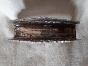 Curiosa - Zilver 800 servet houder kopen? Bied vanaf 1!