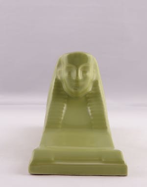 Societe Ceramique - Pateel, 2 Sphinx Asbakken kopen? Bied vanaf 1!