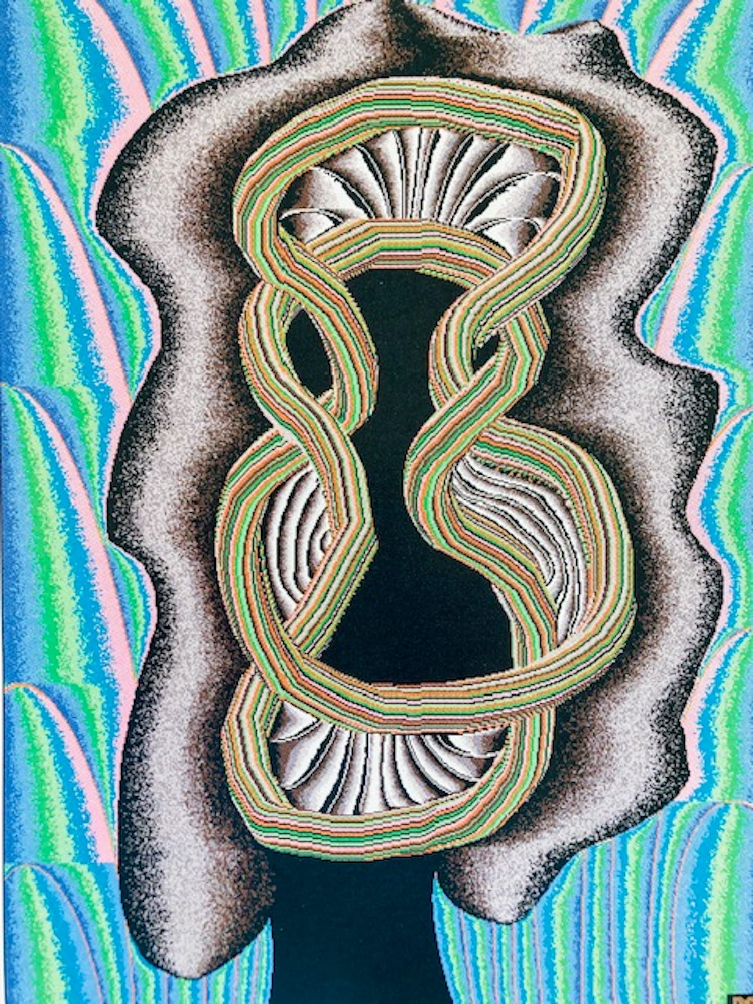 Shinkichi Tajiri - Liefdesknoop I met waslaag verkocht voor € 95!