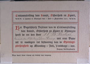 Willem Bastiaan Tholen - Potloodtekening, Schets op de achterkant van een briefkaart kopen? Bied vanaf 1!