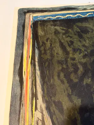 Lon Buttstedt - Kleurenlitho, Serpens Lingua II, Oplage 5/12 kopen? Bied vanaf 50!