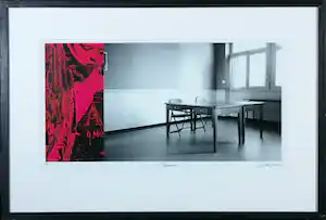 Francois Berthier - Foto, Madone - Ingelijst verkocht voor € 35!