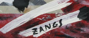 Herbert Zangs - Gemengde techniek, Verkeersbord kopen? Bied vanaf 1!