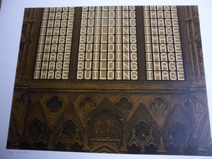 Bert Vredegoor - Zeefdruk, titel, "Motto 3 ". kopen? Bied vanaf 35!