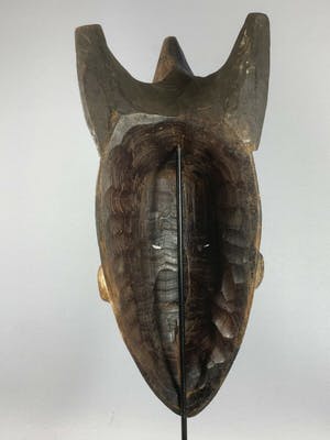 Dogon - 200378 - Tribal Used African IGBO Mask - Nigeria. kopen? Bied vanaf 25!