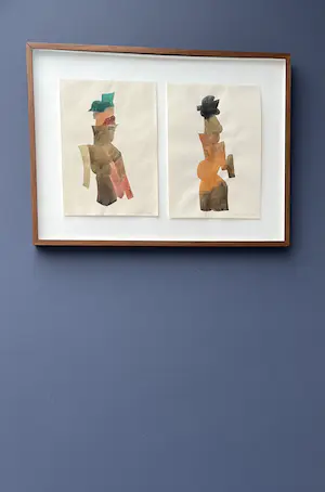 Henri Plaat - 2 x gouache samen ingelijst - 1994 - Gesigneerd kopen? Bied vanaf 75!