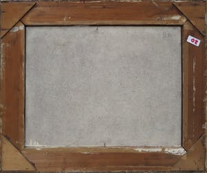 Jan Dekker - Olieverf op hardboard, Herfstakker - Ingelijst kopen? Bied vanaf 1!