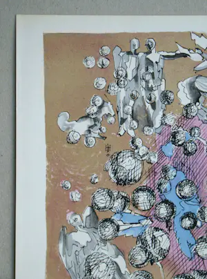 Jacques Villon - Planetaire constellatie - 1954 - Originele lithografie - Gesigneerd - Mourlot kopen? Bied vanaf 80!