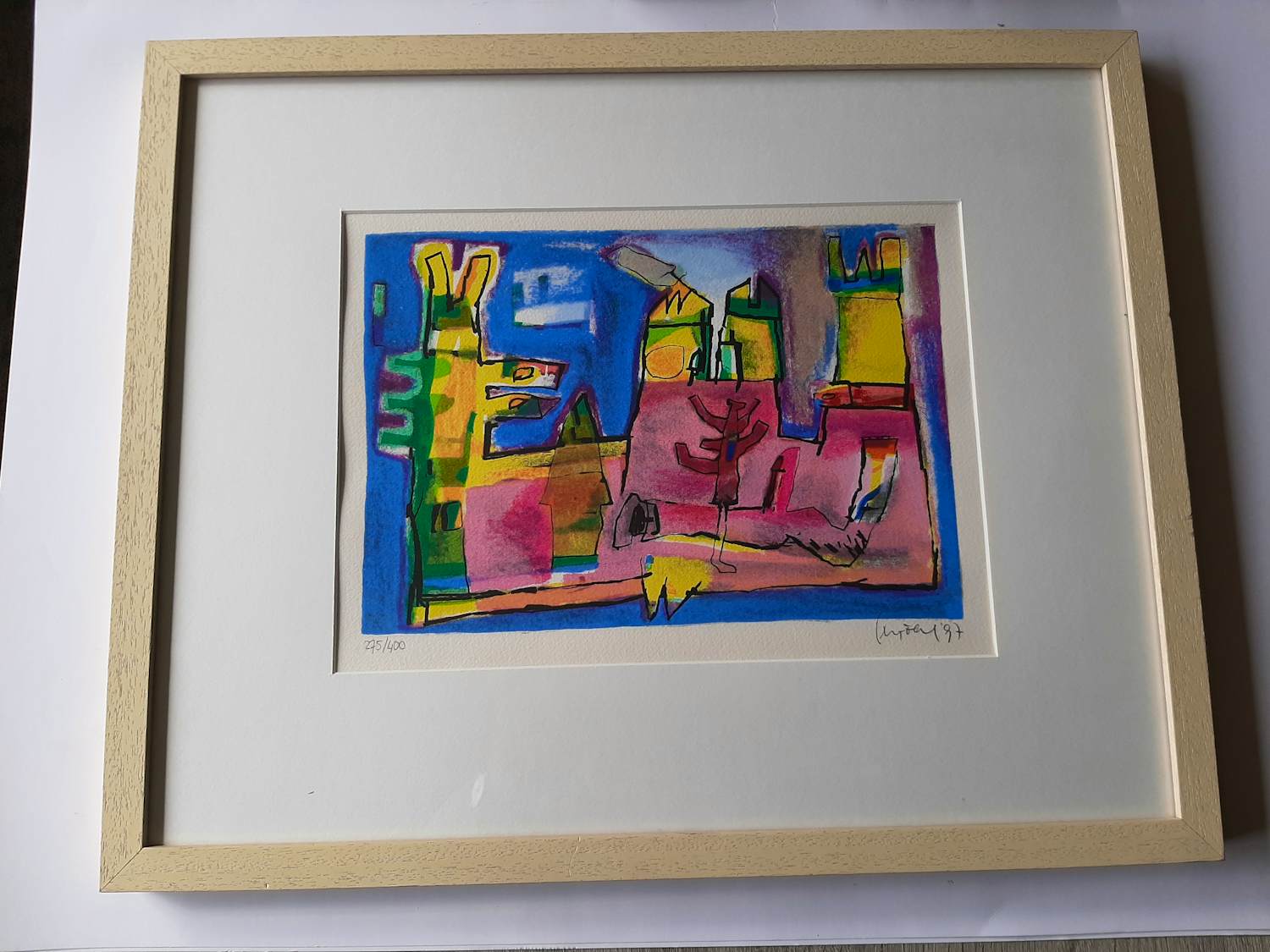 Geert Vrijdag - zeefdruk, Titel, treasure kopen? Bied vanaf 40!