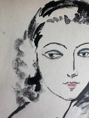 Kees van Dongen - Portrait de Femme 1925 kopen? Bied vanaf 795!
