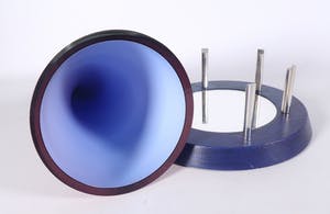 Dicky Brand - Assemblage van glas, hout, metaal en spiegel, Z.T. kopen? Bied vanaf 100!