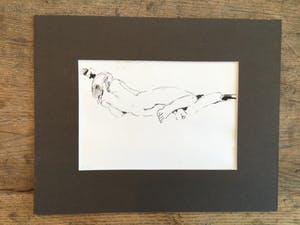 Cornelis Kloos - C5004-26, Naaktmodeltekening kopen? Bied vanaf 100!