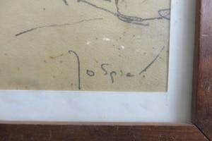 Jo Spier - Man en vrouw bij een woonwagen kopen? Bied vanaf 25!