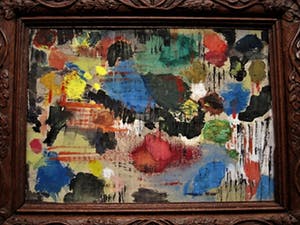 Ernst Vijlbrief - Amsterdam - Provo - Originele 1959 Aquarel "Castello Toscane" gesigneerd kopen? Bied vanaf 81!