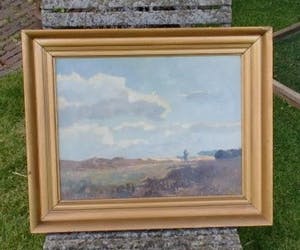 Hendrik Weegewijs - heide landschap. kopen? Bied vanaf 130!