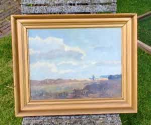 Hendrik Weegewijs - heide landschap. verkocht voor € 130!