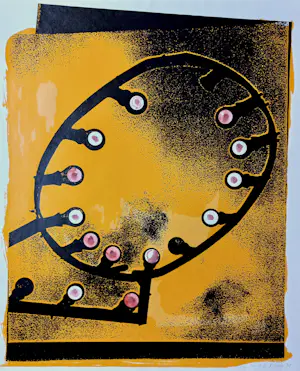 Andrei Roiter - Abstracte compositie, handbewerkte litho kaufen? Bieten Sie von 50!