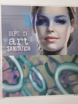 Jan Bollaert - Lambdaprint, Dept of Art Sanitation,ingelijst kopen? Bied vanaf 35!