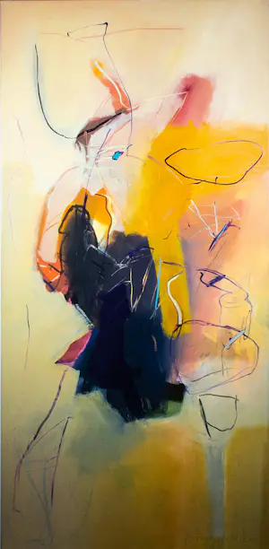 AcheterPieter Vermeulen - Acryl op doek, Alegria (Zeer groot)? Enchérissez de 300!