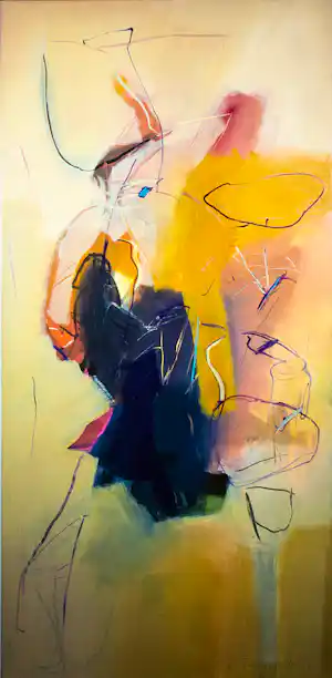 Pieter Vermeulen - Acryl op doek, Alegria (Zeer groot) verkauft für € 300!