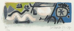 Corneille - Zeefdruk, April in Paris - Ingelijst kopen? Bied vanaf 150!