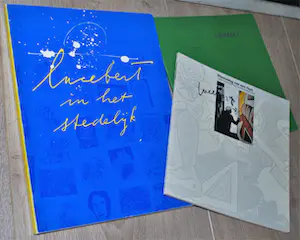 Lucebert - Zeefdruk (1965) en 3 boeken kopen? Bied vanaf 150!