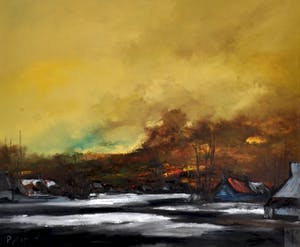 Paul Permeke - Huizen in het landschap kopen? Bied vanaf 1500!