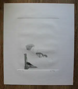 Rob Cox - 2 etsen - grafiek erotiek - 1978/1979 kopen? Bied vanaf 70!