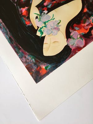 Linda Le Kinff - Femme fleur kopen? Bied vanaf 35!