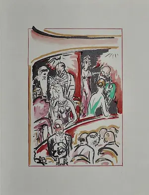 Kees van Dongen - Pochoir uit La Garconne 1925 kopen? Bied vanaf 175!