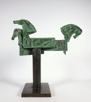 Eric Claus - Brons, Kijken, denken, doen kopen? Bied vanaf 500!