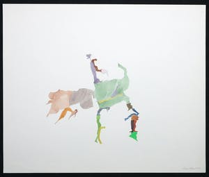 Henri Plaat - Gouache, Zonder titel kopen? Bied vanaf 70!