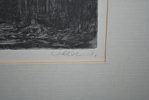 Dirkje Kuik - Gezicht op Utrecht, ets 5e staat, oplage 25/25 kopen? Bied vanaf 60!