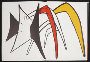 Alexander Calder - Uitgave Derrière le miroir met originele litho's, no. 141 (1963) kopen? Bied vanaf 50!