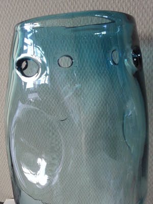 Gunther Lambert - Designer Vaas - Blauw Glas kopen? Bied vanaf 25!