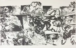 Jacqueline de Jong - Litho, Abstracte compositie kaufen? Bieten Sie von 50!