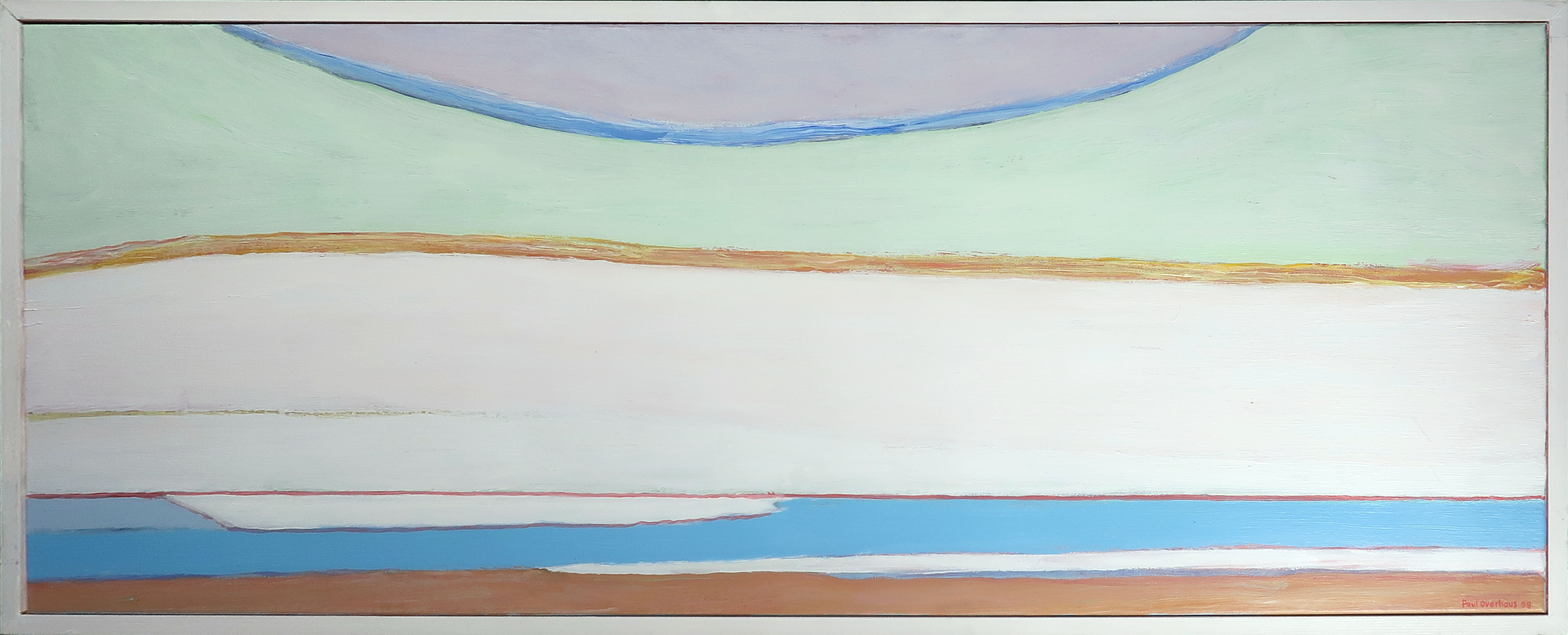 Paul Overhaus - Acryl op doek, Eindig oneindig 6 - Ingelijst (Groot) verkocht voor € 120!