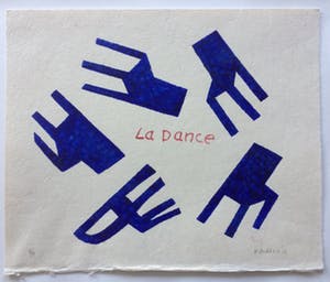 Klaas Gubbels - Klaas Gubbels sjabloondruk 'La Dance' - 2016 - oplage 9 ex. kopen? Bied vanaf 395!