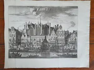Caspar Commelin - Amsterdam, Nieuwezijds Kapel - C Commelin - 1693 kopen? Bied vanaf 50!