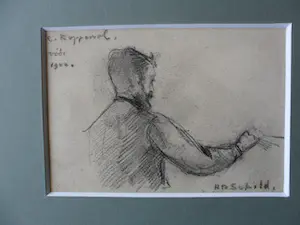 Hendrik David Schild - 2 Potloodtekeningen een van Cornelis Koppenol de andere is mijn onbekend. kopen? Bied vanaf 25!