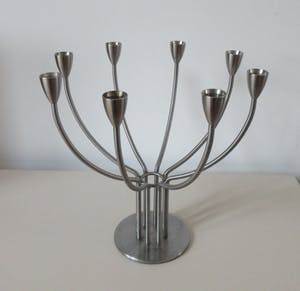 Knut & Marianne Hagberg - Acht armige kandelaar kopen? Bied vanaf 25!