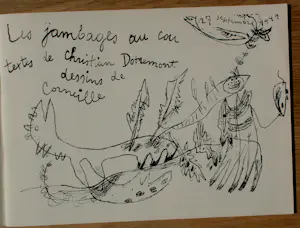 Corneille - Boekje: Les jambages au cou - 1966 (gesigneerd!) kaufen? Bieten Sie von 79!