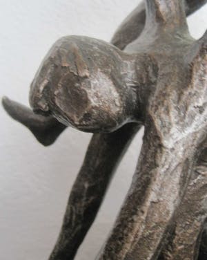 Niet of onleesbaar gesigneerd - Haasje over - Bokspring kopen? Bied vanaf 10!